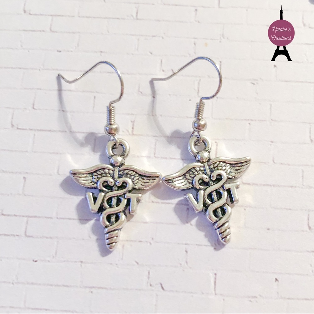 🐶😻Veterinarian Technician Earrings